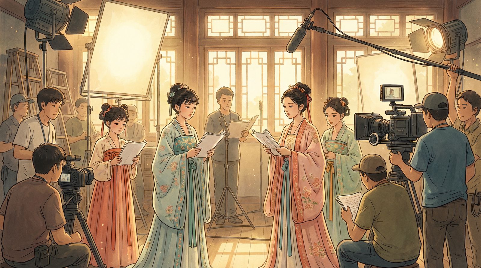 麻豆视频传媒幕后花絮