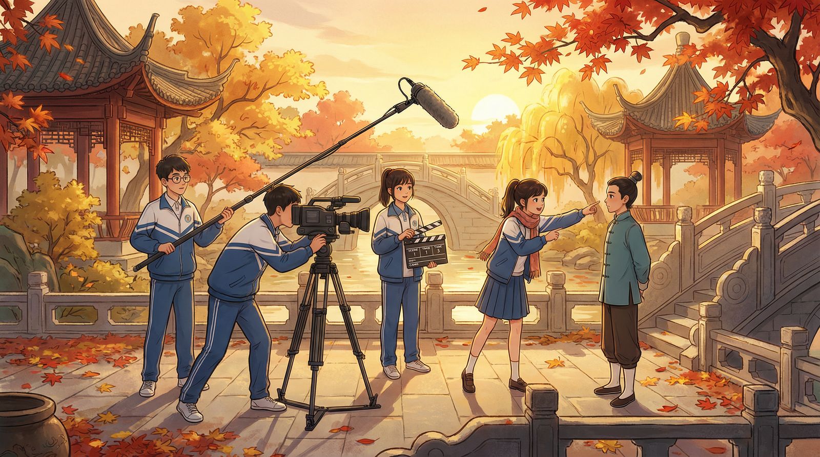 麻豆视频传媒校园短片